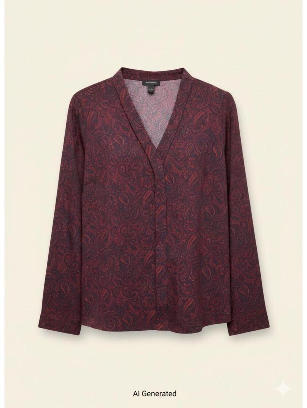 179-J. Jill Tunic Style Blouse size M / PTP 22"
